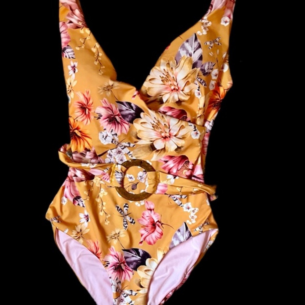 NWT size large! Encantadore for Anthropologie one piece bathing suit - Picture 8 of 13